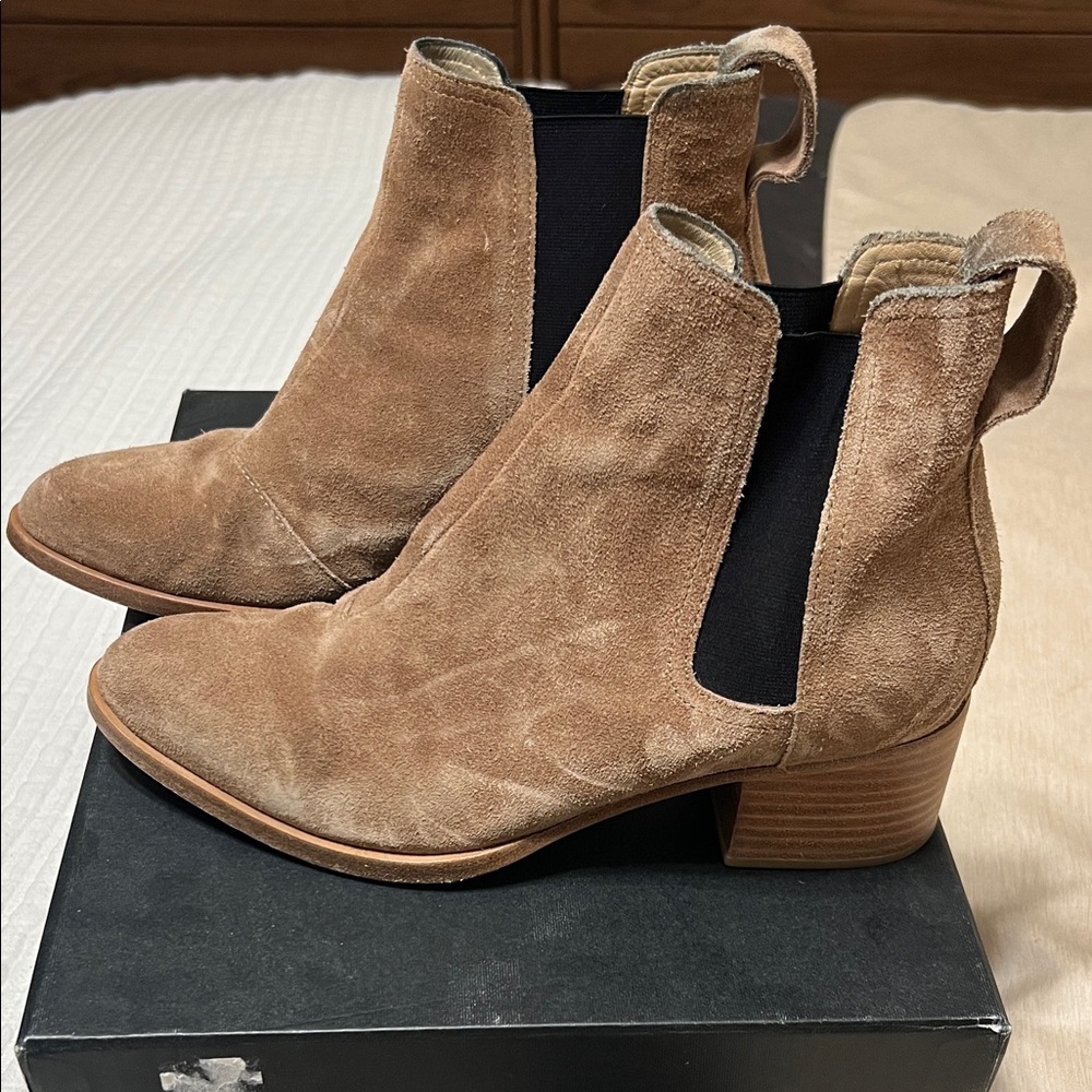 Rag & Bone Walker bootie camel suede - Picture 2 of 8
